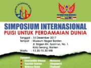 Simposium Internasional Puisi Untuk Perdamaian Dunia