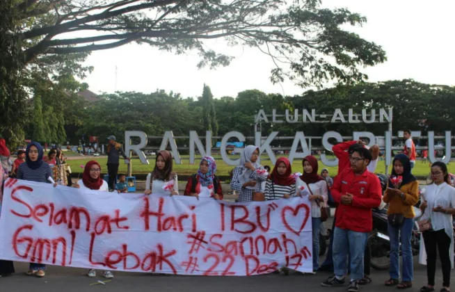 Peringati Hari Ibu, DPC GMNI Lebak Serukan Perlawanan Terhadap Stigma “Kasur, Sumur dan Dapur”