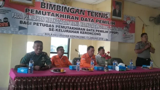 PPK Jatiuwung Gelar Bimbingan Teknis Pemutakhiran Data Pemilih di Kelurahan Keroncong