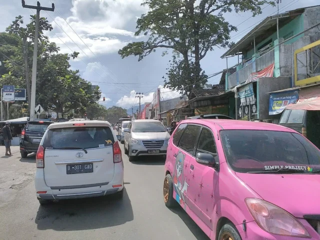 Tahun Baru 2018, Arus Lalu Lintas di Pandeglang dan Labuan Padat Merayap