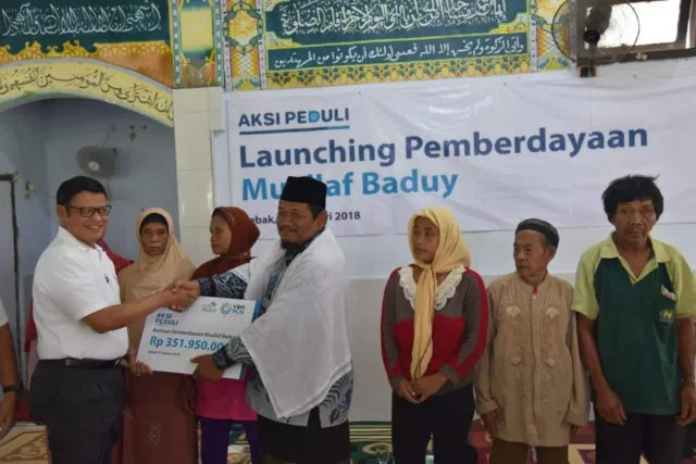 PLN Banten Garap Pemberdayaan Mualaf Baduy