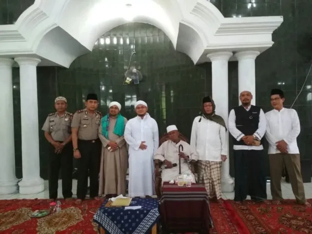 Kapolsek Batuceper Hadiri Dzikir Bulanan Ponpes Assidiqiyah