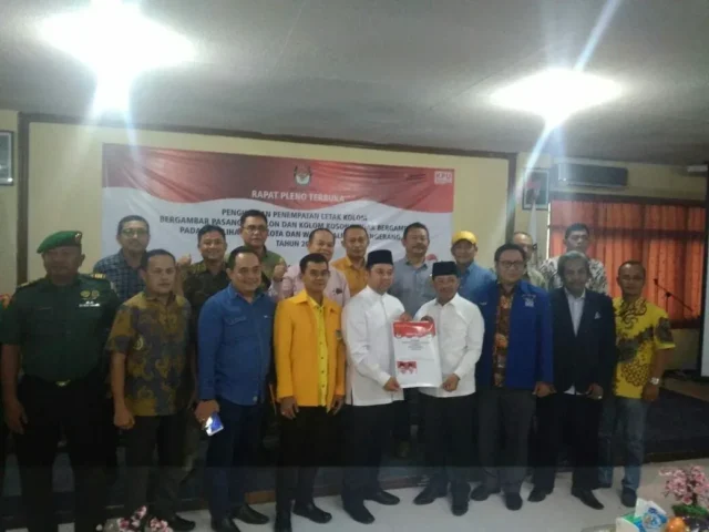 KPU Kota Tangerang Mengukuhkan Posisi Kolom Gambar Paslon dan Kolom Kosong Tidak Bergambar