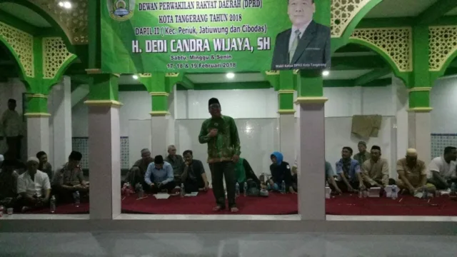 Wakil Ketua DPRD Kota Tangerang Optimis Aspirasi Masyarakat akan Terealisasi