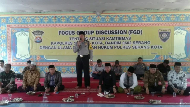 TNI dan Polri Jamin Keamanan Ulama di Kota dan Kabupaten Serang