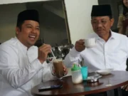 Arief-Sachrudin Mengawali Blusukan Seruput Kopi di Pasar Lama 