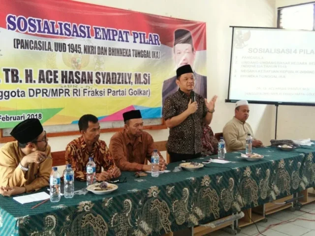 TB. H. Ace Hasan Syadzily, M. Si; Kuatkan Pilar Kebangsaan Pada Era Informasi