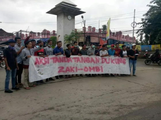 Bekerja Tanpa Lelah, Posraya Indonesia Blusukan ke Masyarakat Dukung Zaki-Ombi