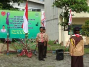 SMK Yapintek Gelar Pelantikan Dewan Ambalan Pramuka