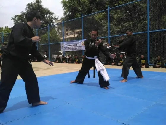 Pesilat PSHT Cabang Tangerang Kota Adakan Tes Kenaikan Tingkat Siswa