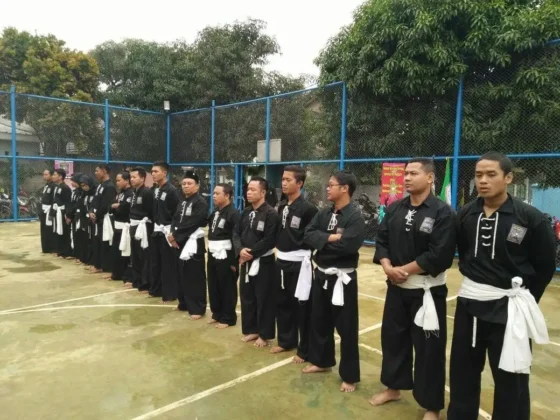 Pesilat PSHT Cabang Tangerang Kota Adakan Tes Kenaikan Tingkat Siswa