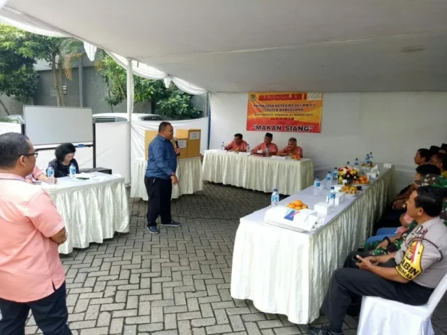 Warga Cluster Barcelona Panbar Selenggarakan Pesta Demokrasi