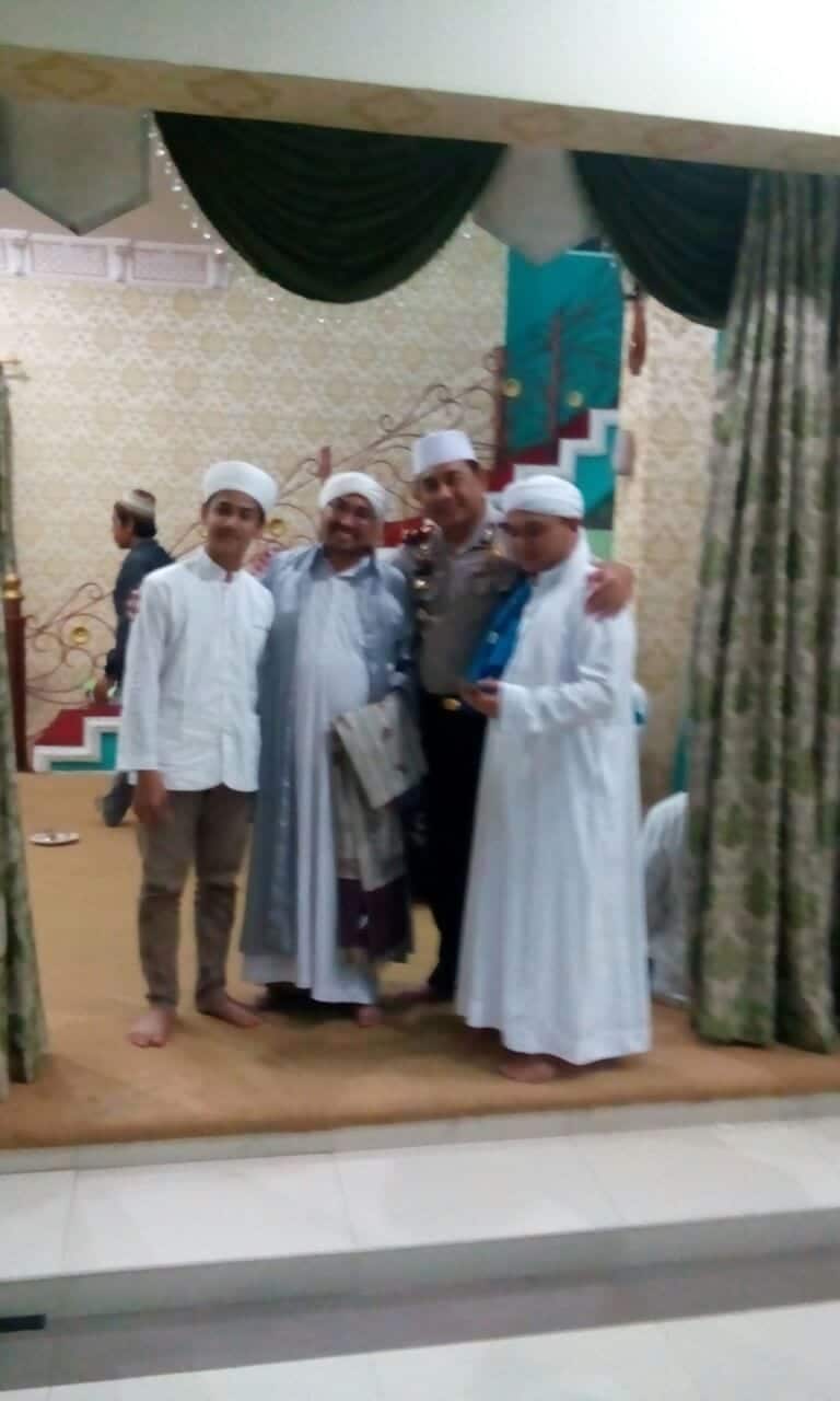 Kapolsek Batuceper Hadiri Maulid Nabi Muhammad SAW di Ponpes Assidiqiyah