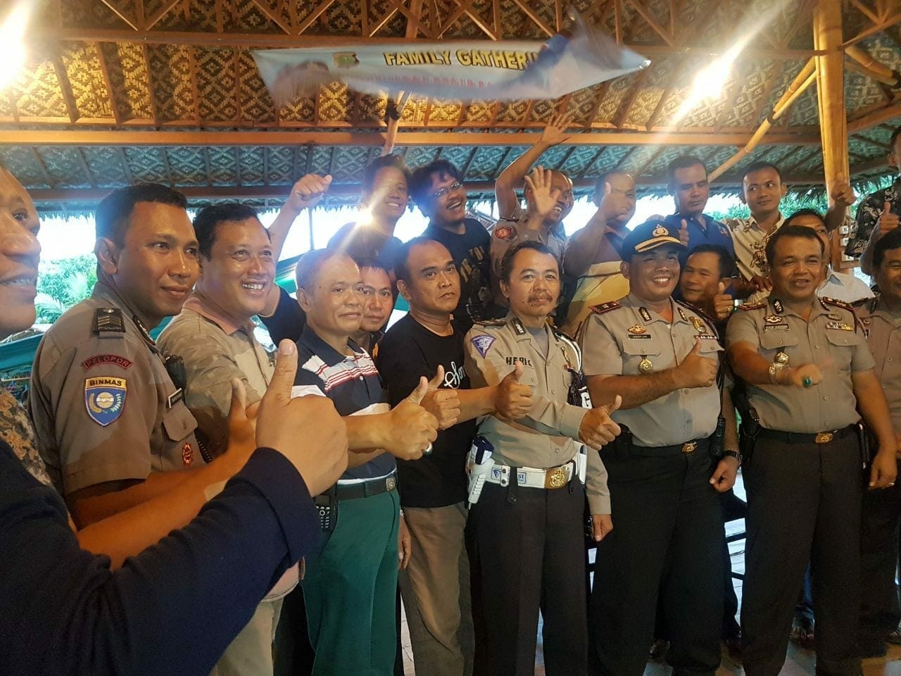 Jalin Kebersamaan Sesama Personel Kepolisian, Polsek Neglasari Gelar Family Gathering