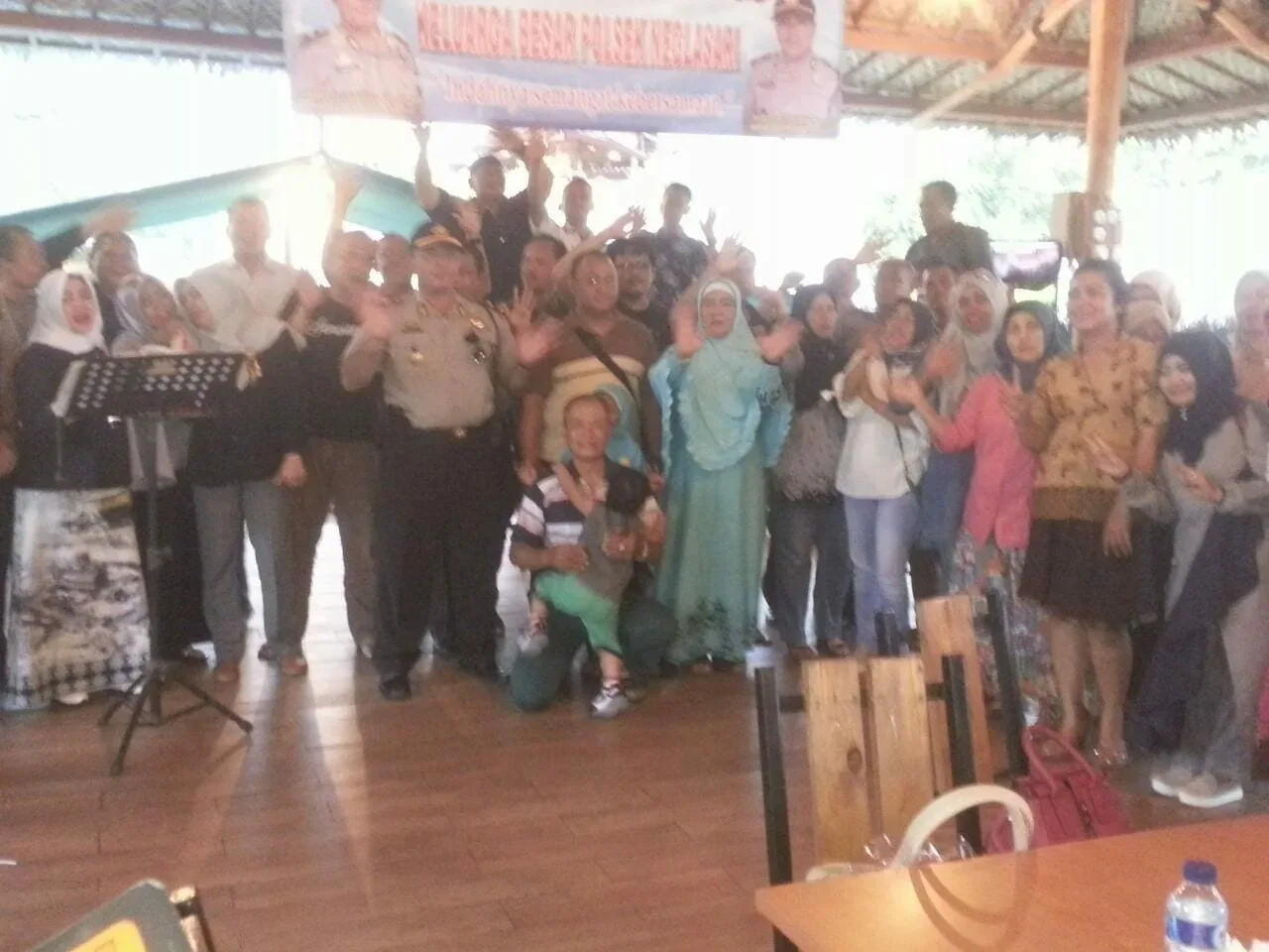 Jalin Kebersamaan Sesama Personel Kepolisian, Polsek Neglasari Gelar Family Gathering