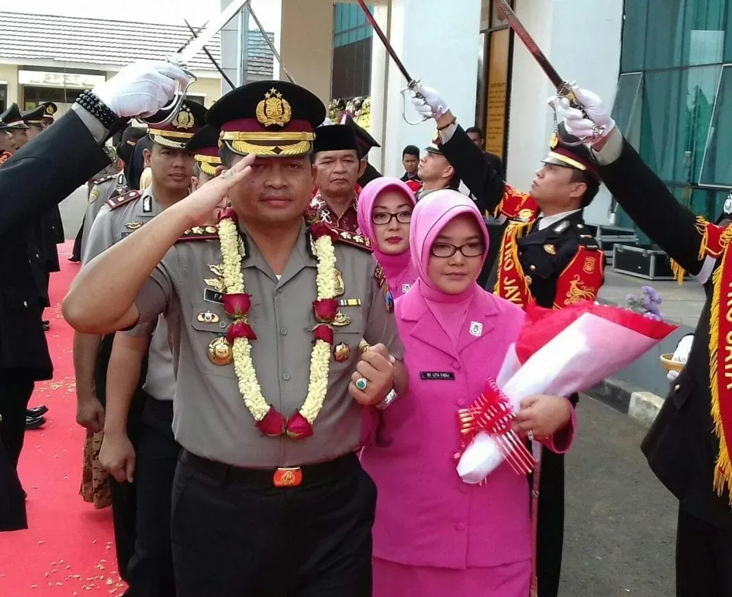 Pisah Sambut Kapolres Tangerang Selatan Berlangsung Haru