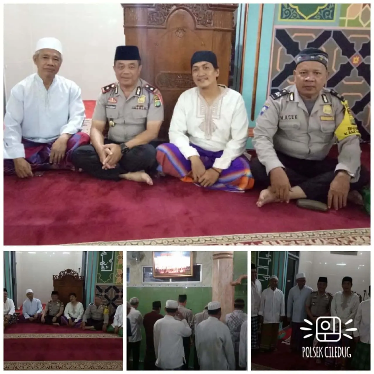 Kapolsek Ciledug Berharap Banyak Manfaat dari Kegiatan Shalat Shubuh Berjamaah