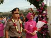 Pisah Sambut Kapolres Tangerang Selatan Berlangsung Haru