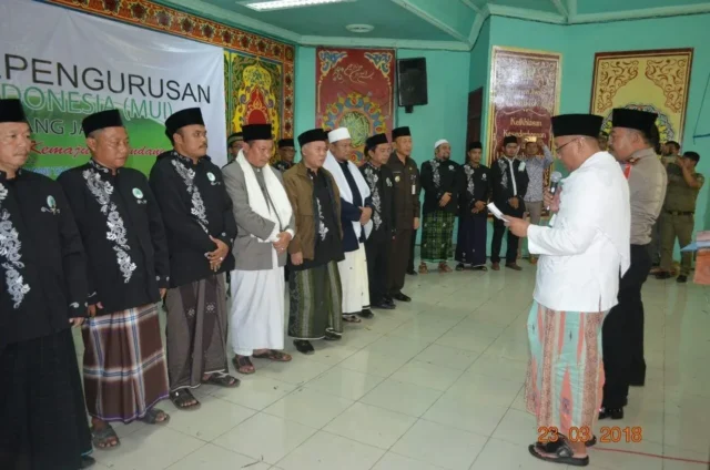 Pengurus MUI Kecamatan Sindang Jaya Kabupaten Tangerang Resmi Dilantik