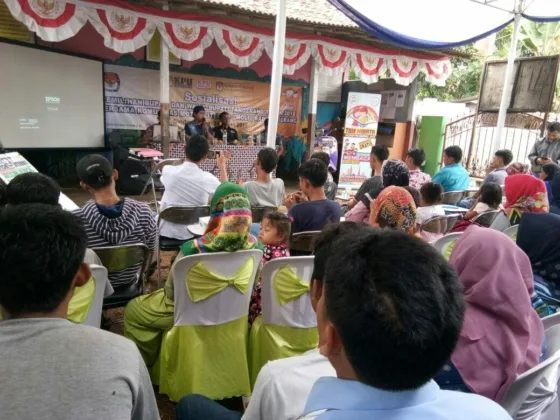 KPU Kabupaten Tangerang Sosialisasikan Pilkada 2018 Bersama Moli Chapter Tangerang