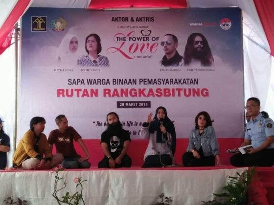 Artis Film 212 The Power of Love Sapa Warga Binaan Pemasyarakatan Rutan Rangkasbitung