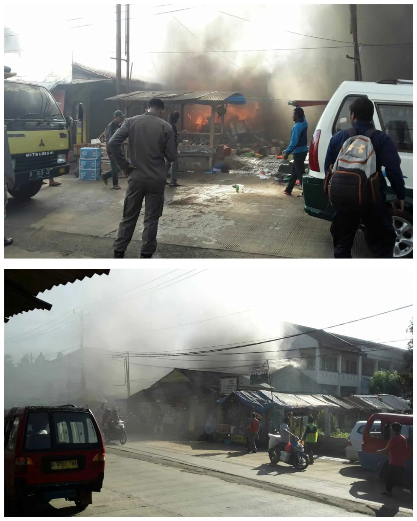 Empat Kios di Pasar Serpong Dilalap Sijago Merah