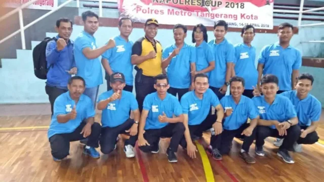 Kapolsek Neglasari Motivasi Peserta Turnamen Kapolrestro Tangerang Kota Cup 2018