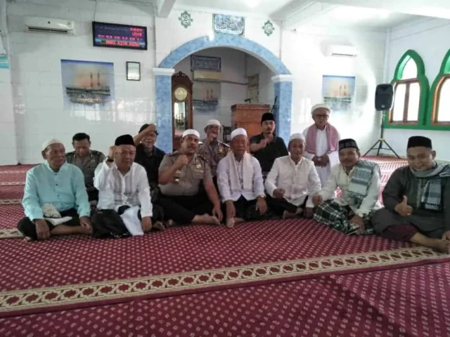 Jelang Perayaan Tabligh Akbar Isra Mi'raj, Kapolsek Karawaci Kunjungi Habib Abdurrahman Khirid