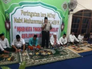 Sampaikan Pesan Kamtibmas, Kapolsek Karawaci Hadiri Isra’ Mi’raj Nabi Muhammad SAW Di Kampung Hilir