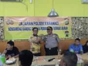 Jelang May Day, Polsek Karawaci Gelar Nongkrong Bareng Dengan Serikat Buruh