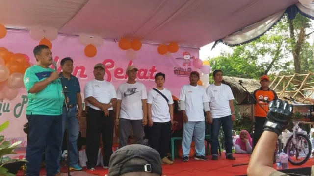 Polsek Karawaci Amankan Jalan Sehat Sosialisasi Pilkada 2018