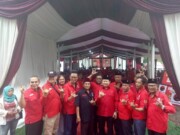 Megahnya Desain Kantor Baru DPC PDI Perjuangan Kabupaten Tangerang