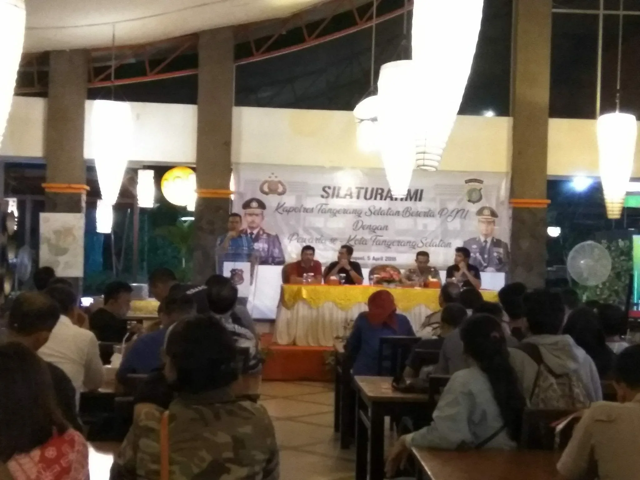 Polres Tangerang Selatan Jalin Silaturahmi Dengan Insan Pers