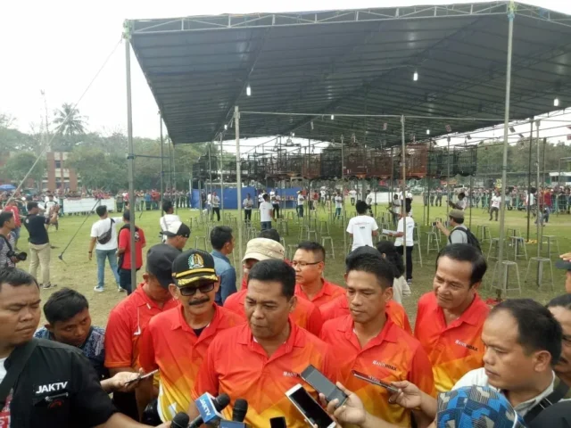 Deklarasi Anti Hoax dalam Kemeriahan Lomba Kicau Burung di Bandara Soetta