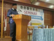 Hadir di Acara Seminar Keperawatan, Ali Taher Sampaikan Tiga Prioritas Utama