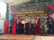 Kapolsek Batu Ceper Hadiri Giat Silaturahmi Akbar Ajang Pentas Pelestarian Seni Bela Diri Betawi