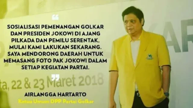 Golkar Kompak Mendukung Airlangga Hartarto CAWAPRES Joko Widodo