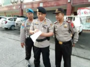 Polsek Batu Ceper Kawal Aliansi Serikat Buruh Peringati May Day