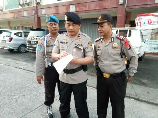 Polsek Batu Ceper Kawal Aliansi Serikat Buruh Peringati May Day