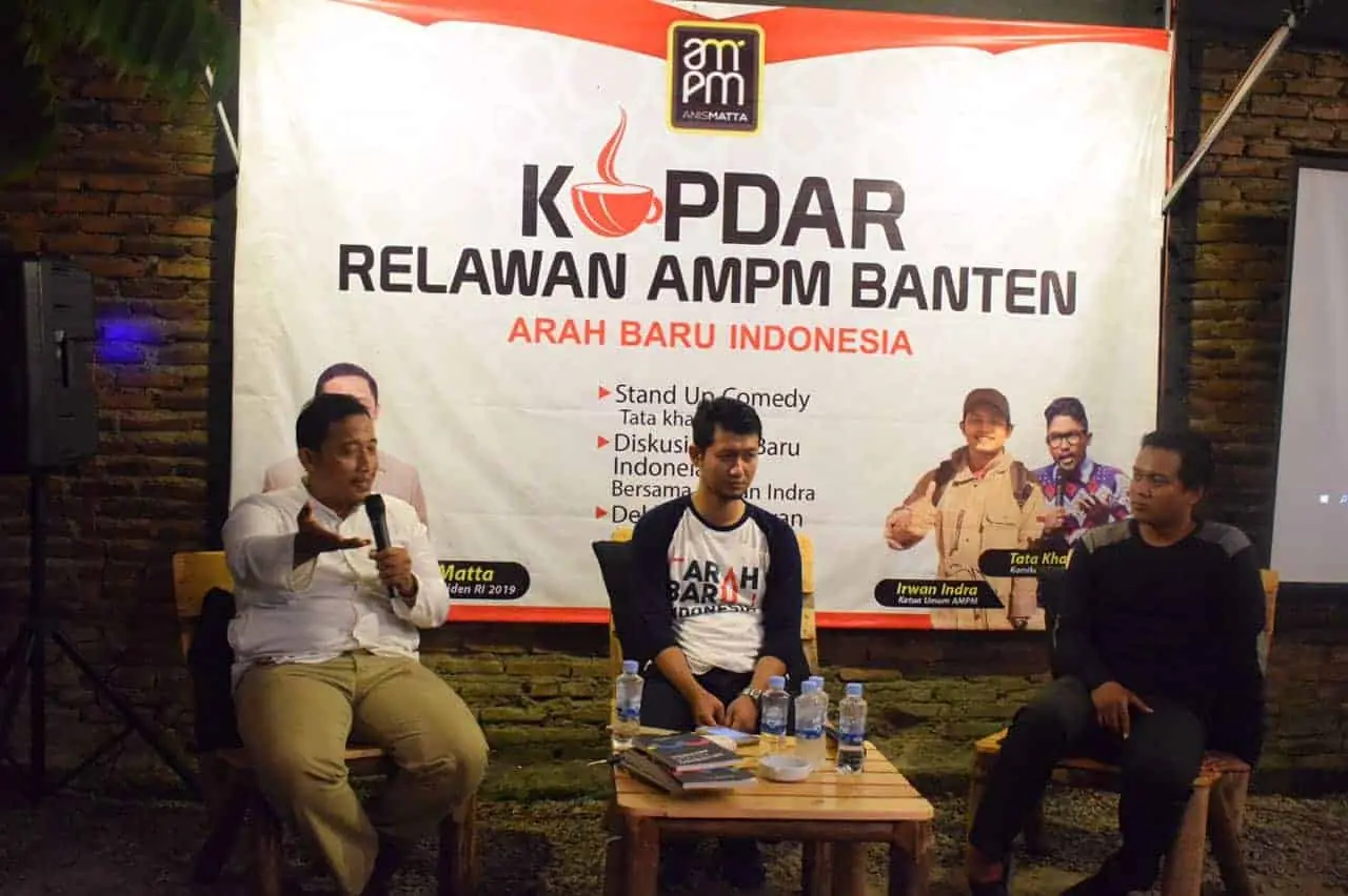 Eks Ketua DPW PKS Banten Deklarasikan Relawan Anis Matta