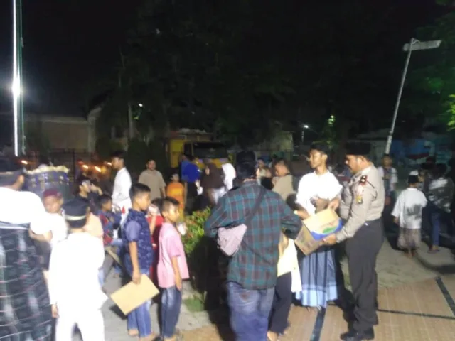 Kapolsek Karawaci Berbaur Bersama Warga Sambut Bulan Suci Ramadhan