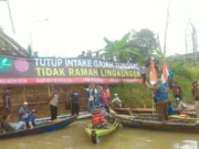 Dianggap Cemari Sungai Cisadane, Intake Milik PT Gajah Tunggal Tbk Didemo