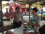 Jelang Idul Fitri 1439H ,Polsek Ciledug Lakukan Sidak Pasar