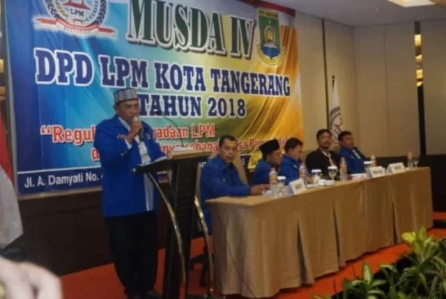 Ketua LPM Kota Tangerang Terpilih Akan Perkuat Keterlibatan Masyarakat Percepatan Pembangunan