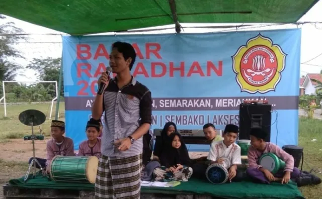 Karang Taruna Blok G Perum Mustika Tigaraksa Menggelar Kegiatan Bazar Ramadhan