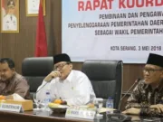 Gubernur Banten Ingin Kota Serang Punya Karakter Sebagai Ibukota Provinsi Banten