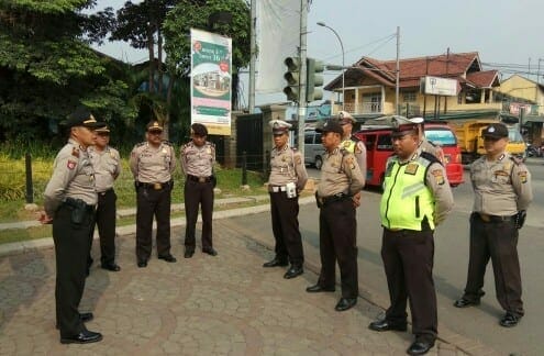 Operasi Ketupat Jaya 2018 Dimulai, Petugas Pospam Polsek Jatiuwung Siaga