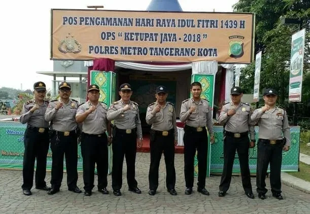 Operasi Ketupat Jaya 2018 Dimulai, Petugas Pospam Polsek Jatiuwung Siaga