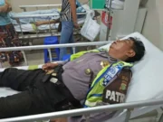 Alami Stroke Saat Bertugas, Bripka Paino Dilarikan ke Rumah Sakit