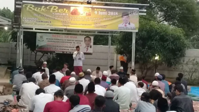 Gelar Buka Puasa Bersama, Rispanel Arya Tampung Aspirasi warga